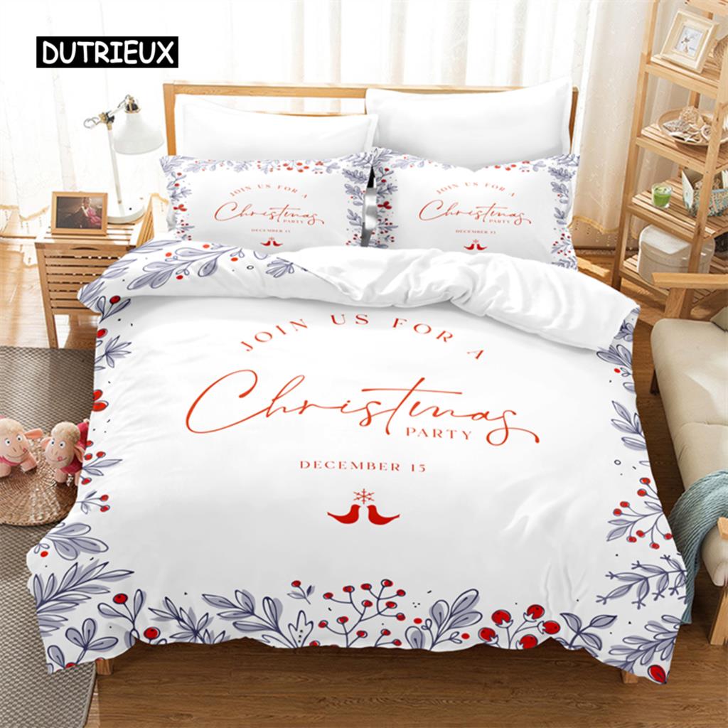 Forest Christmas Bedding Set Duvet Cover Set 3d Bedding Digital Printing Bed Linen Queen Size Bedding Set Fashion Design