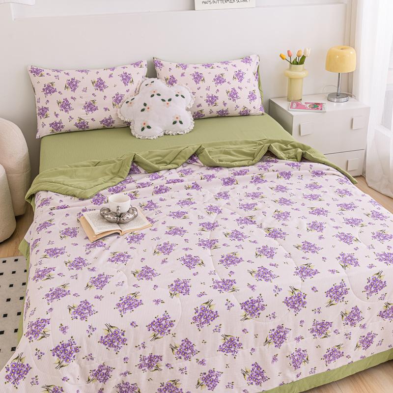 Летнее тонкое одеяло из соевого волокна класса А, прохладное летнее одеяло для кондиционирования воздуха для офисного сна, студенческого общежития, домашнее одеяло