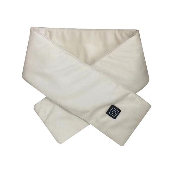 Термошарф с подогревом от USB, 3 уровня температуры, однотонный утолщенный шарф, осень-зима