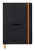 Rhodia Rhodiarama Goal 240 Dotted Italian Leather CF117742 Book, A5, Pages, Grid, Cover, Black,