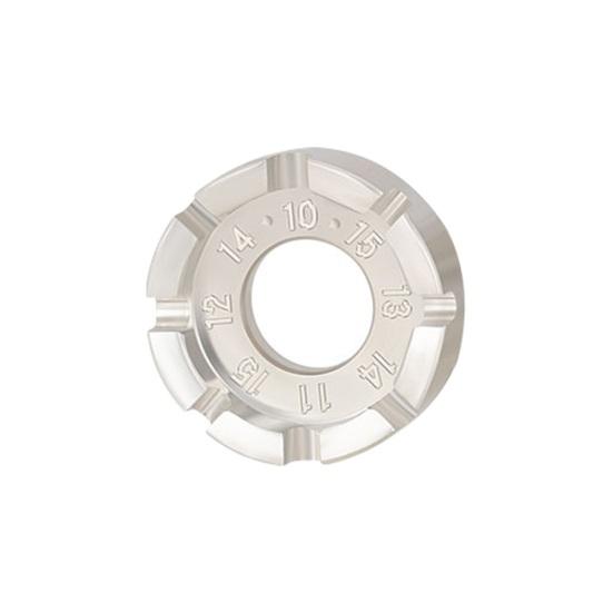 Ключ для регулировки спиц велосипеда Круглый 8 пазов Сталь высокой твердости Мини Ключ для ремонта спиц дорожного велосипеда Велоаксессуары