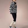 Vans Куртки и Пальто Женские Черно-Белая Клетка VN000H0RCY4