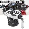 Комплект Для 01-17 Honda Gold Wing GL1800 Мотоцикла Передний Руль Держатель Стакана Напитка