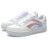 Li-Ning Non-Slip Wear-Resistant Lightweight Low-Top Skate Shoes Women Sneakers White Pink Purple AGCQ378-8