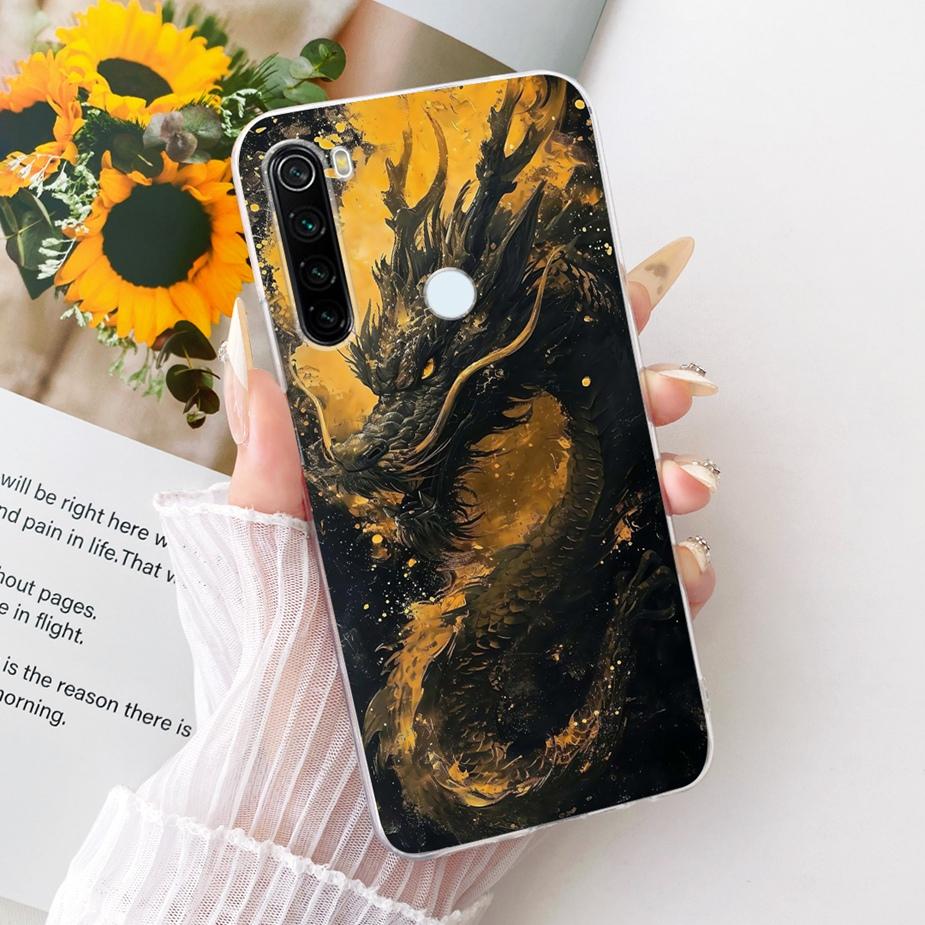 Для Xiaomi Redmi Note 8 Note8 T Чехол Новый Роскошный Расписной Чехол Мягкий Тонкий Чехол для Телефона Для Xiaomi Redmi Note 8 Pro Note8 2021 Fundas