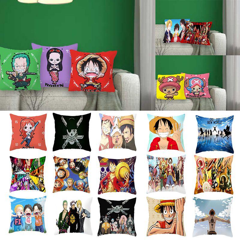 Яркая наволочка с мультяшным рисунком для дивана и домашнего декора с мягкой текстурой