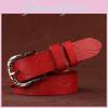 Классический кожаный поясной ремень с пряжкой из сплава для моды и повседневного использования