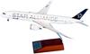 ANA Trading Scale Model BOEING JA872A STAR ALLIANCE WiFi Radome and NH20217 1/200 Snap-Fit 787-9 (with Gear)