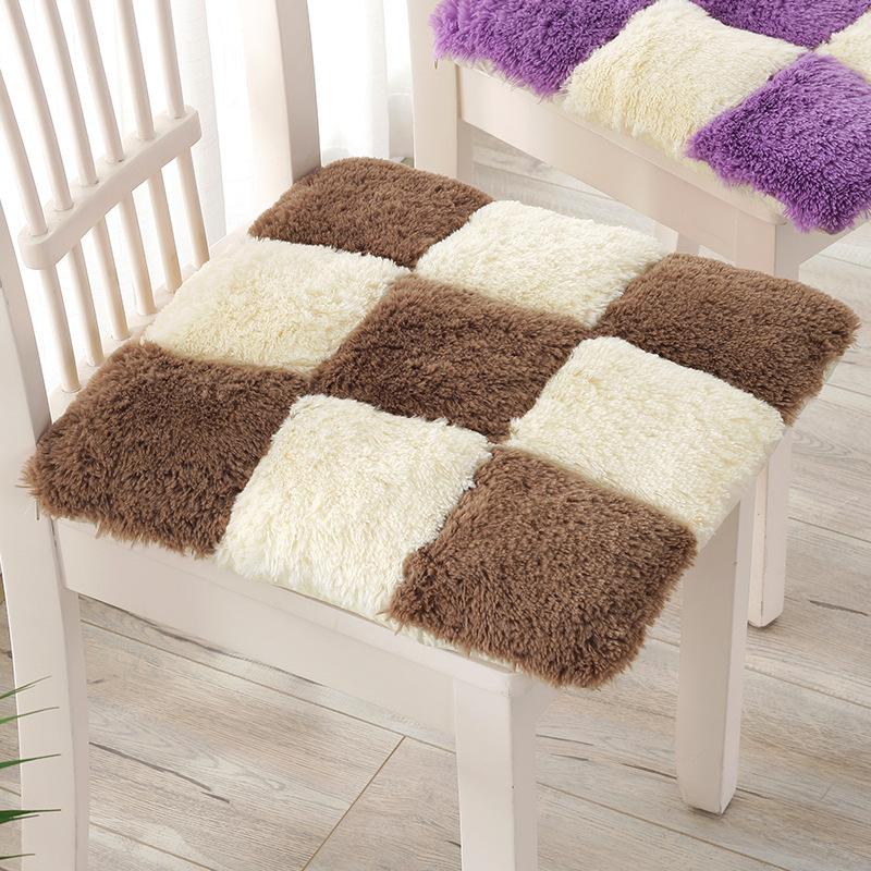 Утолщенная подушка для стула, подушка для сиденья на полу, подушка для стула из девяти сеток для студентов, плюшевая подушка для ягодиц, подушка для долгосрочного использования в офисе