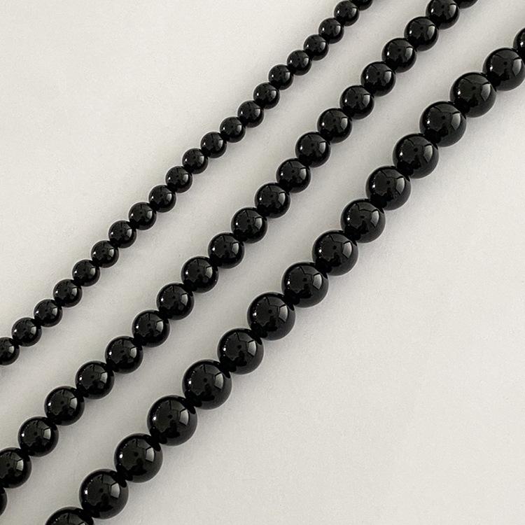 Black Pearl Choker Necklace: Stylish, Retro, Versatile, and Elegant Design for Women