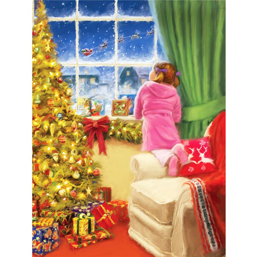 5D DIY Алмазная картина Дети Стразы Картина Новое поступление Алмазная вышивка Мультфильм Мозаика Рождественские украшения