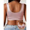 Women S Front Closure Push Up Plus Size Smooth Sports Bra No Underwire