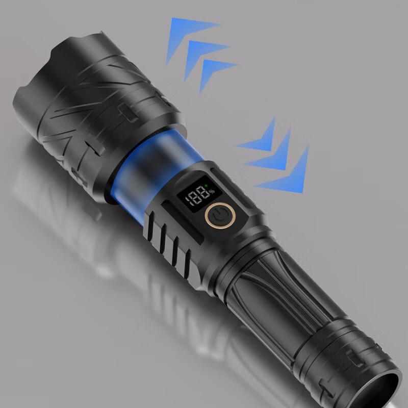 Xuan Yong QB-1206 Белый Лазерный Перезаряжаемый Фонарик