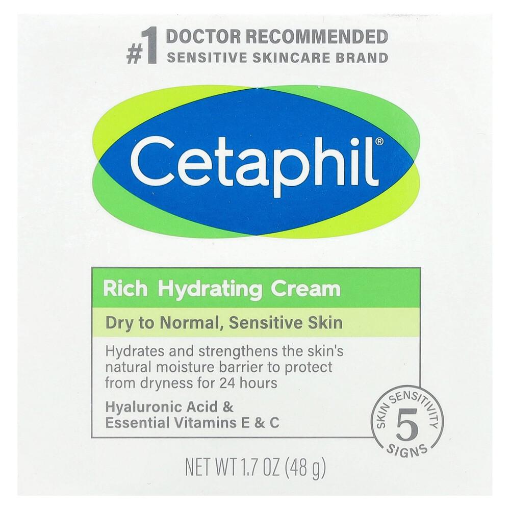 Cetaphil Увлажняющий крем для век с гиалуроновой кислотой 48 г (1,7 унции)