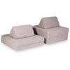 Montessori Standard Waffle Play Sofa Light Pink
