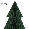 3D Paper Christmas Tree Reusable Tabletop Decor Honeycomb Tree Easy Assembly Mini Xmas Tree for Festive Party Table Centerpiece