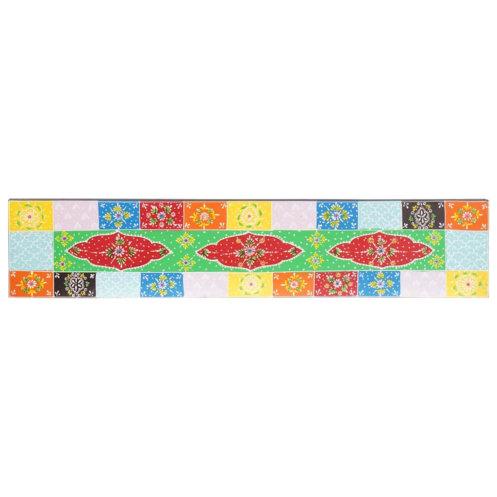 Wall Shelf Multicolour 100 x 20 x 6 cm Solid Mango Wood