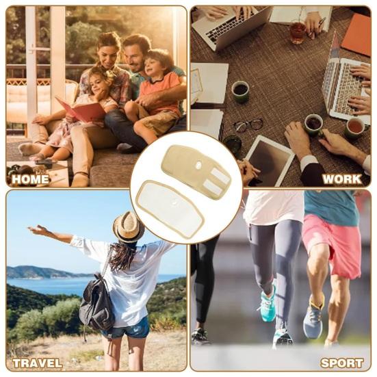 1/2 шт. Касторовое масло для рук, мягкая компрессионная поддержка запястья с касторовым маслом, регулируемая запястная скоба с липучкой для правой и левой руки