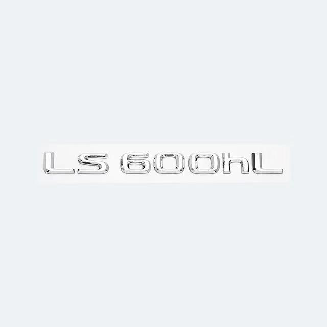 Front or Side or Rear Trunk Badge ABS Sticker For Lexus F SPORT LS LS350 LS400 LS460 LS460L LS500 LS500h LS600hL badge stickers