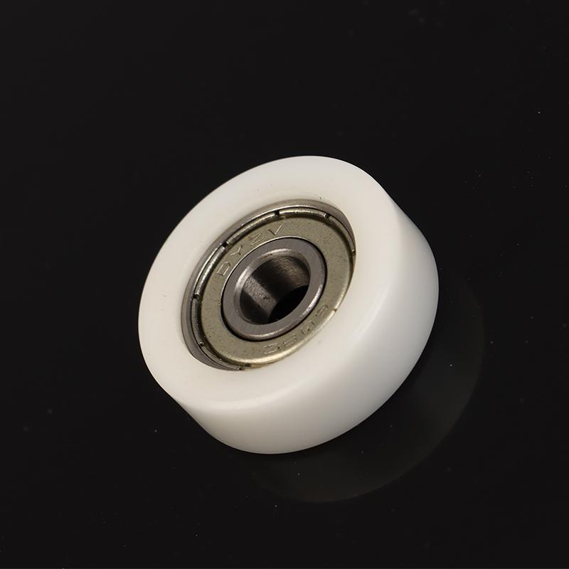 1 шт. 608 Zz 8*30*10 мм Pom нейлоновый круглый роликовый роликовый ролик с помпоном 608Zz подшипниковый шкив пластиковый роликовый подшипник