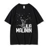 Илья Малинин Четверной Прыжок Фигурное Катание Графическая Футболка Мужская Винтажная Мода Футболка с коротким рукавом Мужчина 100% Хлопок Футболки Streetw...