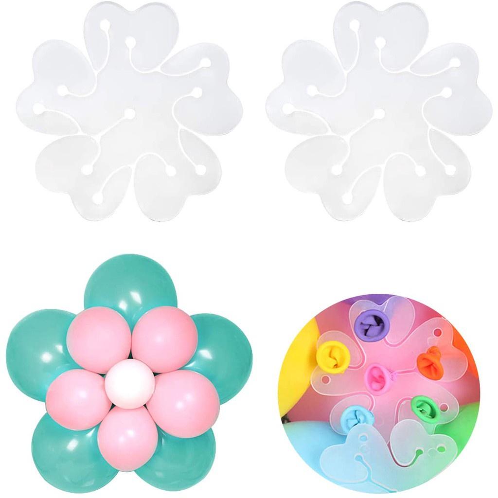 5 шт., воздушный шар, зажим для цветов, соединитель, подставка для цветов сливы, украшение для свадьбы, дня рождения, фестиваля, вечеринки