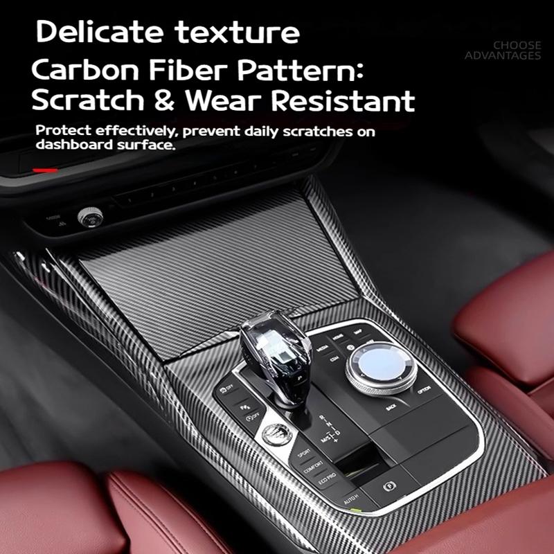 Для BMW 3-4 серии G20 G26 2020-2025: декоративные накладки на центральную консоль и приборную панель.