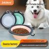Collapsible Pet Bowl - Portable Dog & Cat Feeding and Drinking Bowl for Outdoors