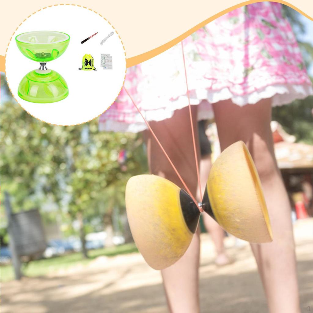 Китайское йо-йо Диаболо Набор Аксессуары Подарки Классическое Веселье Портативная Игрушка для Жонглирования 3 Подшипника для Взрослых Детей