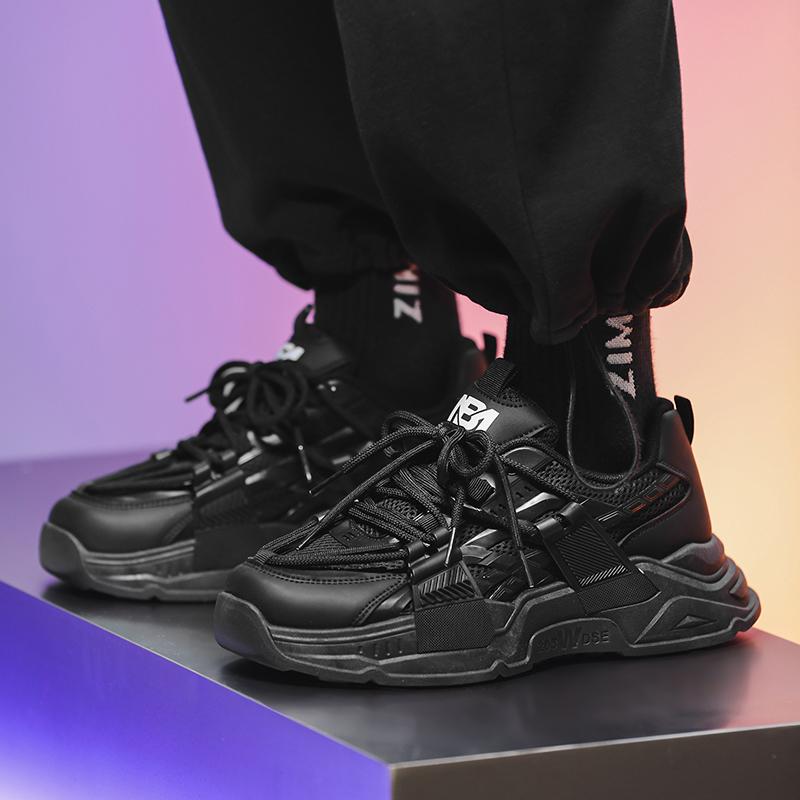 Нескользящие износостойкие модные ретро уличные кроссовки на толстой подошве для взрослых, повседневная спортивная мужская обувь, обувь для папы