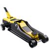 Low Profile Floor Jack, 2.5 Ton Capacity, Steel Racing Floor Jack with Single Piston Quick Lift Pump & SUV Adapters, Hydraulic Trolley Car Lift for