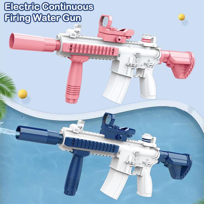 Водяной пистолет большой емкости Летняя развлекательная игрушка для водных игр Полностью автоматический водяной пистолет Игрушки для открытого бассейна