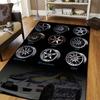 BBS гоночный коврик для дома гостиной спальни кухни ванной противоскользящий коврик для прихожей балконный коврик из фланели подарок