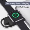 Магнитная беспроводная зарядная панель для Apple Watch Series 10 9 8 7 6 5 4 3 SE Ultra, портативная, быстрая зарядка, с портом USB Type-C PD