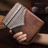 Kalimbas Sound Therapy Black Walnut Piccolo Instrument Support Children Kalimba Healing Meditation Professional Musical Keyboard Thumb Piano Accessory