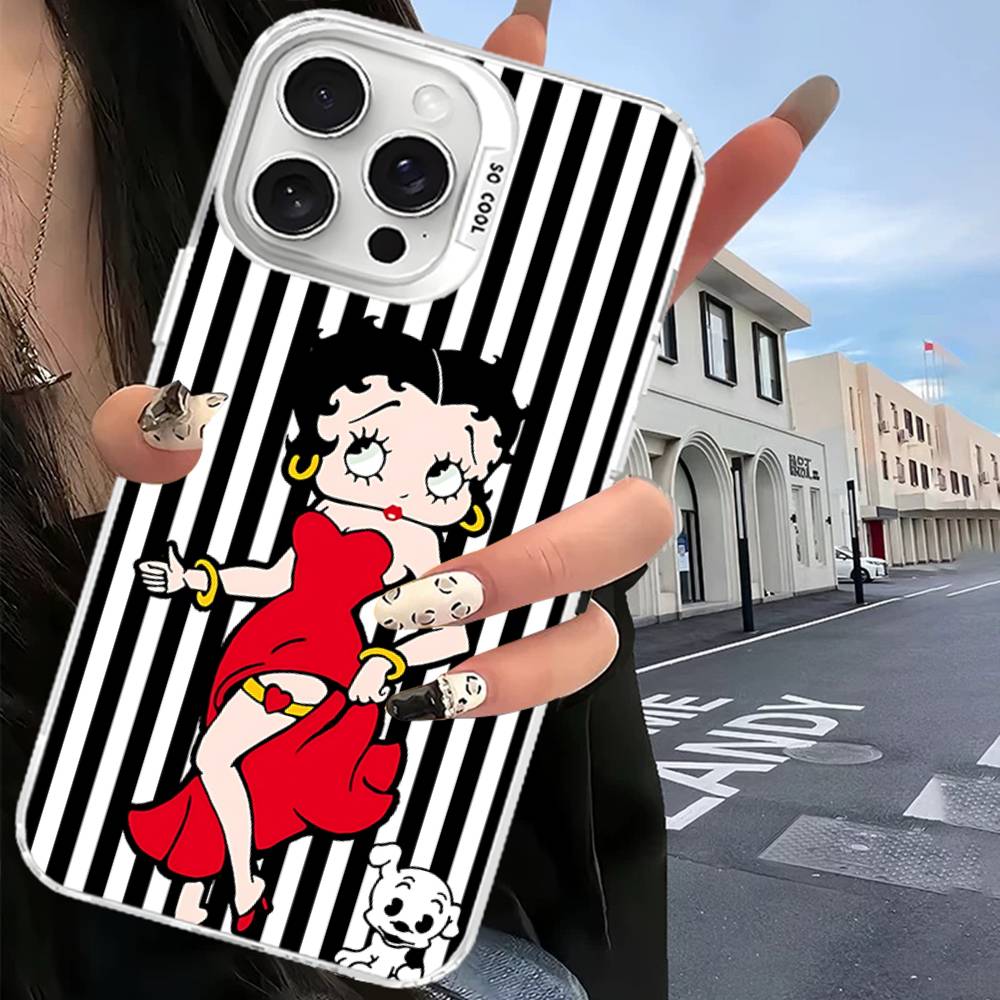 Сексуальные чехлы для телефона B-Bettys Girl для iPhone 17 16 15 14 13 12 11 Plus Pro Max Цветной чехол