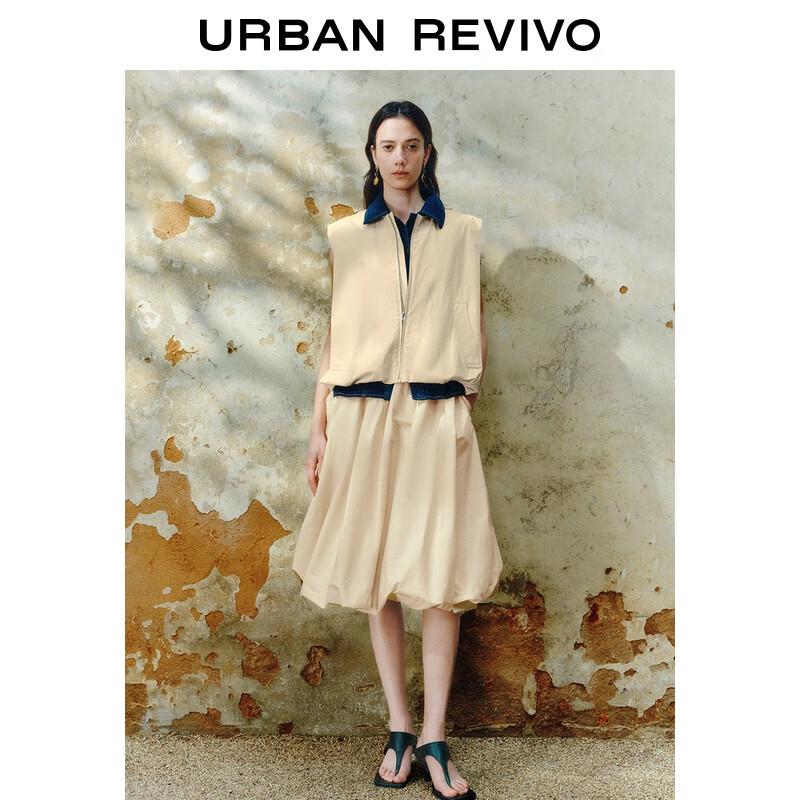 UR 2025 Women's Zipper Loose-Fit Sleeveless Vest