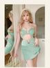 [Forest Story] Women's split swimsuit, sexy and stunning bikini, small bust, gathered hot spring, premium texture