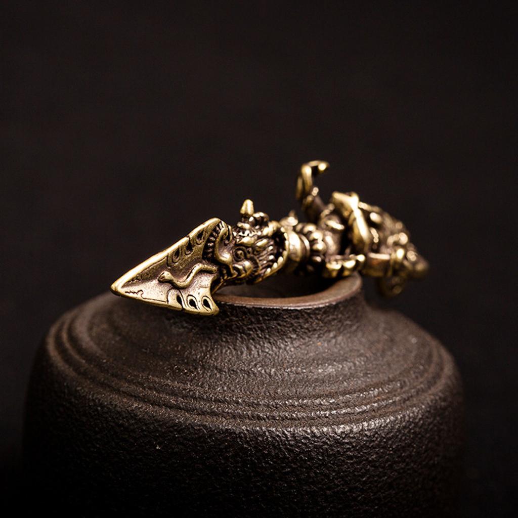 Статуэтка Будды, латунный миниатюрный домашний орнамент, коллекционные предметы, бронзовый автомобиль