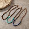Irregular Stone Beaded Necklace Choker for Women Jewelry Accessories