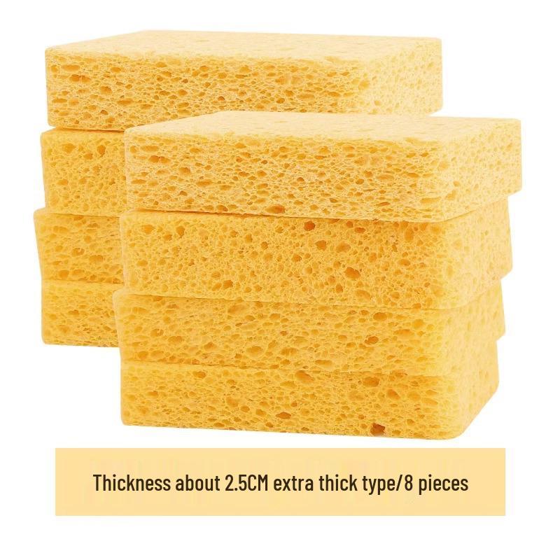 Magic Eraser Wood Pulp Dishcloth & Sponge Set for Kitchen Cleaning