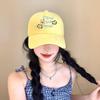 Корейская бейсболка с вышивкой, кепка-снэпбек, повседневная кепка с кошачьими ушками, для подростков