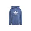 adidas Оригиналы Печать Логотипа с капюшоном Длинный рукав Пуловер Синий Мужской GN3460