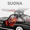 1/18 Mercedes-Benz 300SL Supercar Alloy Car Model Sound and Light Pull Back Children's Toy Collectibles Birthday Gift