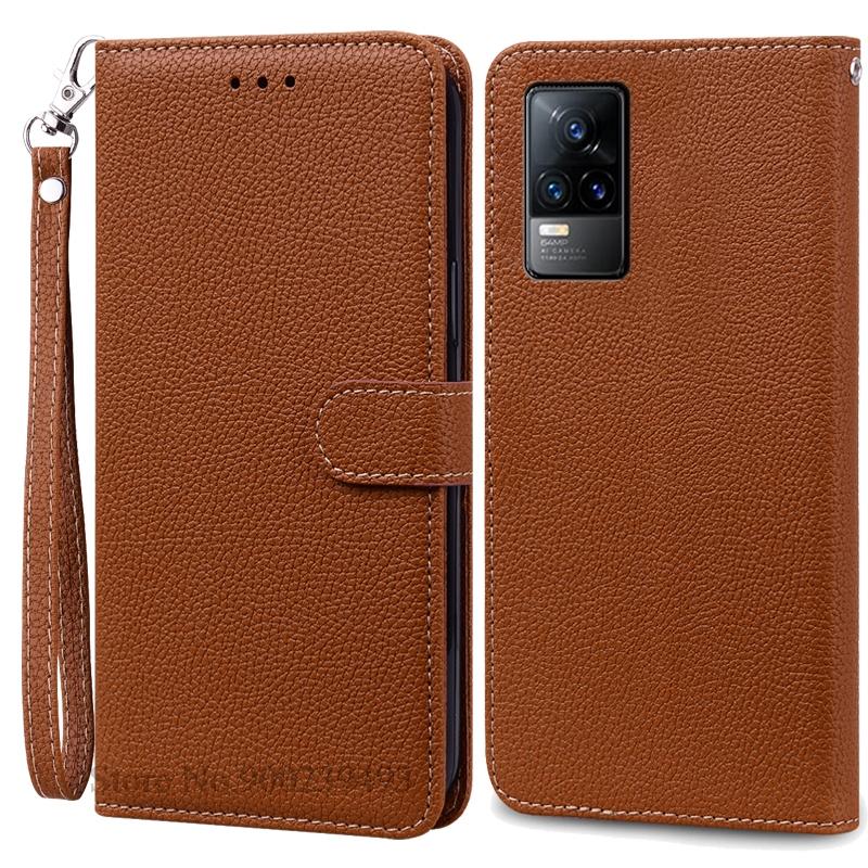 Чехол V21e для Vivo V21e, мягкий силиконовый чехол-кошелек с откидной крышкой из кожи для Vivo V21e, чехол для телефона Vivo V21e 4G, задняя крышка, корпус