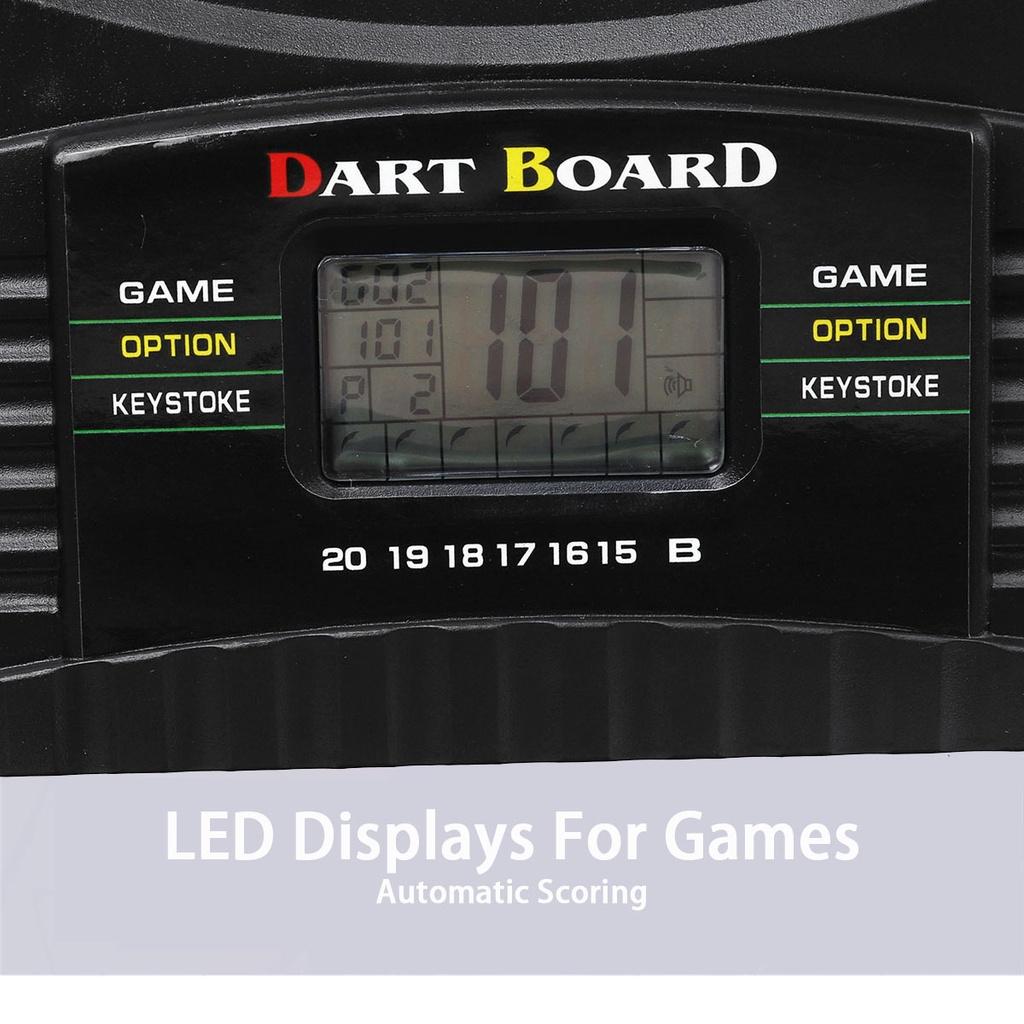 8 Games Automatic Scoring Dart Plate Board Sound Prompt Office Family Toys 159 Variations Electronic Dartboard Darts Game Set