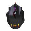 Redragon M908 12400 DPI Impact MMO игровая мышь 18 программируемых кнопок Регулируемый вес картридж 12 боковых кнопок