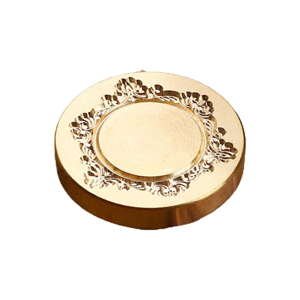Wax Seal Stamp Head Round/Oval/Square Wax Stamp Head Scrapbooking Stamps Head for Scrapbooking Envelope Invitations