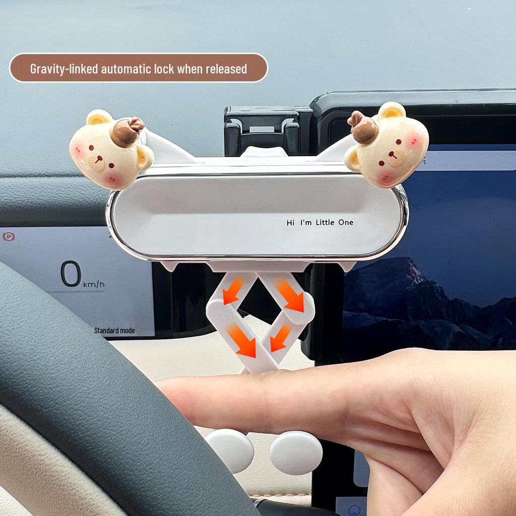 Автомобильный держатель для телефона на вентиляционное отверстие Wuling Bingo S для 25 моделей - Навигационный и декоративный аксессуар