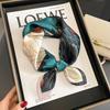 53 * 53cm Mulberry Silk Small Square Scarf Multifunctional Professional Fashion Decoration Silk Scarf For Spring And Autumn Warmth Shawl